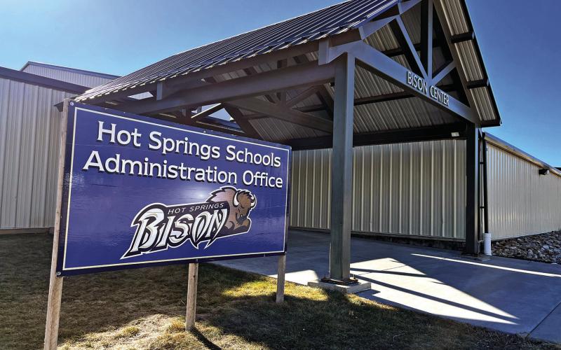 At its Jan. 12 regular board meeting, the Hot Springs School Board voted unanimously to not offer a second contract to current Superintendent Dr. Kyley Cumbow. She has since stated that their decision came as a shock and that none of the board members spoke to her prior to that meeting to inform her that they were considering not bringing her back next year. Photo by Brett Nachtigall/Fall River County Herald-Star