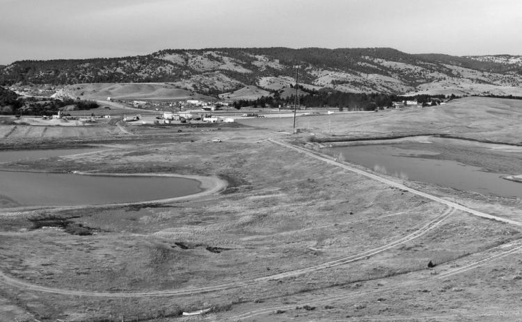 After conducting another study recently, officials with the AE2S engineering firm are now recommending that the City of Hot Springs continue to use its existing reservoirs east of town as part of the wastewater treatment facility improvement plan. However, the entire five-mile gravity piping system will need replaced and the lagoons will need to be upgraded in order to provide aerated treatment of the effluent. File photo by Brett Nachtigall/Fall River County Herald-Star