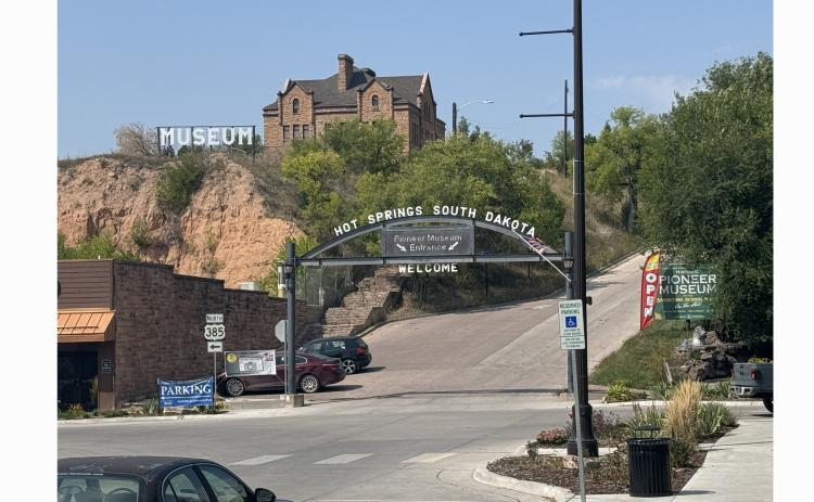 Hot Springs museum hill