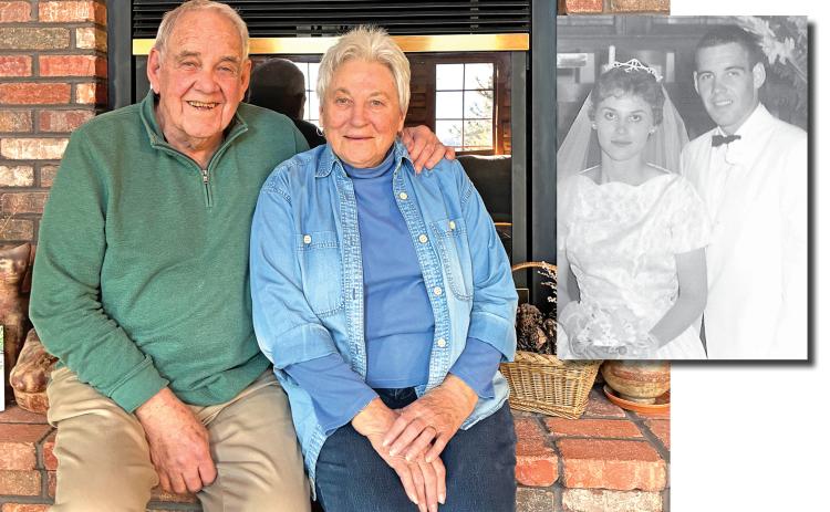 David and Laura Batchelor first met while Dave was attending high school in Hot Springs and Laura was working at Wind Cave National Park as a seasonal concessions employee. Photo on left by Charity Maness/ Fall River County Herald Star