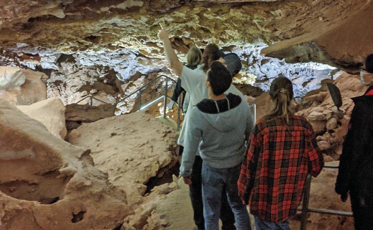 Tours of Wind Cave resumed Tuesday, Jan. 28, following the completion of the elevator replacement project. (NPS Photo)