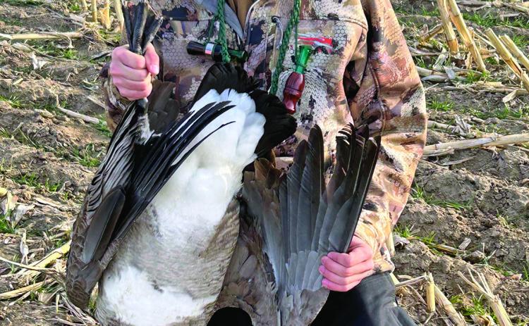 Sanders presented award from S.D. Youth Hunting Adventures