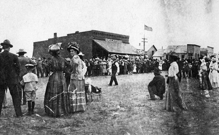 If pictures could talk, this antique photo from the Oelrichs history book “In the Shadow of the Butte” would tell us much about early pioneer life. Speakers scheduled for the history conference this Sunday in Oelrichs will share stories of the past that will enlighten and entertain.