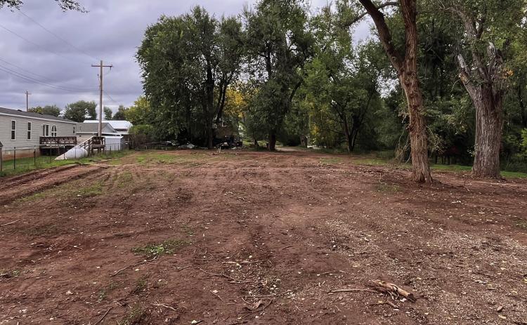 After being deemed a nuisance property since 2020, this parcel of property located at 1270 S. 6th Street has now been cleaned up and getting prepared for an upcoming Sheriff’s Sale Photo by Brett Nachtigall/Fall River County Herald-Star