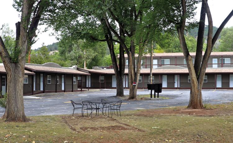 The former motel located at 1145 Sherman, next door to the Dollar General, has been remodeled inside and out, to now feature a total of 18 new apartments, as well as a three-bedroom house. Photo by Brett Nachtigall/Fall River County Herald Star