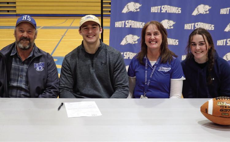 Four Bison student-athletes commit to colleges on Signing Day