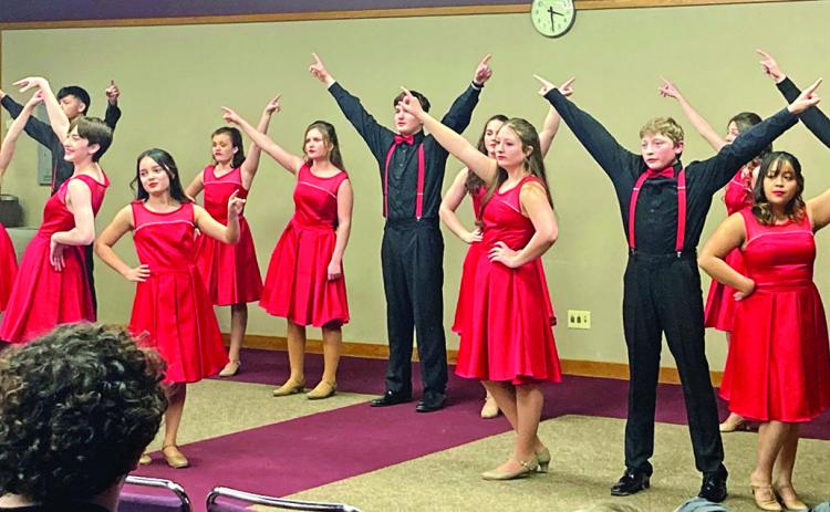 Hot Springs High School performs at Region Contest
