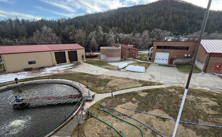 The failing Hot Springs Wastewater Treatment Facility was the subject of a four hour public hearing last Friday night, Dec. 12, at the Mueller Civic Center. Photo by Brett Nachtigall/Fall River County Herald-Star